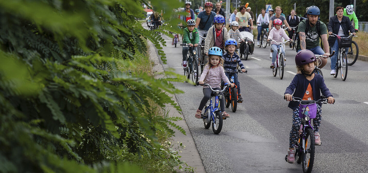 Der ADFC Vest Recklinghausen unterstützt die Kidical Mass in Waltrop